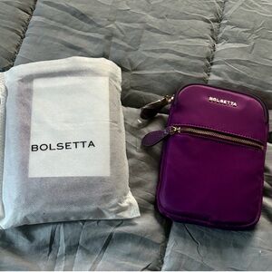 Bolsetta Purple Magnetic Waistband Bag